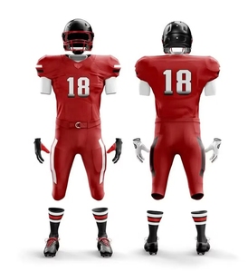 Uniformes de football américain personnalisables 100% polyester Impression par transfert thermique Séchage rapide Évacuation de l'humidité Hommes Toutes saisons Avant - Product Image 2