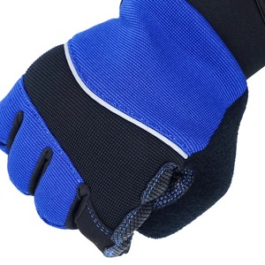 Gants de travail mécaniciens antidérapants durables en cuir microfibre à doigts complets, anti-vibration, pour soudure, avec logo – Vente chaude - Product Image 5