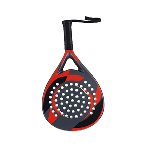Raqueta de Pádel Redonda con Acento Geométrico de Arco Circular de Carbono 12K y Núcleo de Eva Suave - Product Image 3