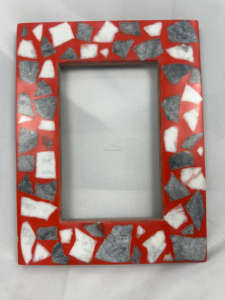 ทำด้วยมือด้วยกรอบรูปงานแบบฝังโชว์สำหรับตกแต่งบ้านโต๊ะหินอ่อนฝังและโมเสกฝังบนโต๊ะหิน - Product Image 3