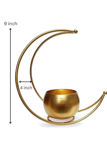 Minimalist Metal Tabletop <b>Vase</b> with Curved Arc Design Handmade Decorative Flower Pot for Home Interior - Product Image 6