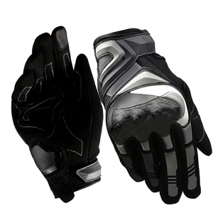 Gants de moto OEM pour course, compatibles écran tactile, à doigts entiers, avec protection des articulations - Product Image 3