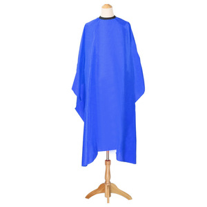Capa de Peluquería Negra de Poliéster y Seda, Resistente al Agua, Antiestática, Ecológica, con Cintura Ajustable, 140cm X 160cm - Product Image 4