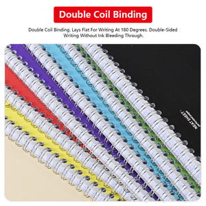 Cuaderno de Espiral para Notas Escolares, <span class=keywords><strong>Tamaño</strong></span> <span class=keywords><strong>A4</strong></span>, 70 Hojas, Raya Simple, con Cubierta de Papel, para Estudiantes - Product Image 4