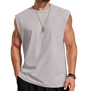 Débardeur tricoté sans manches pour homme, anti-boulochage, décontracté, couleur unie, style gilet, pour l'été - Product Image 2