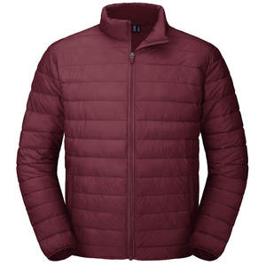 Custom High Quality Hooded Men's Waterproof Eco-Friendly <b>Puffer</b> <b>Jacket</b> with Stand Collar Front Logo Windproof Winter for Adults - Product Image 2