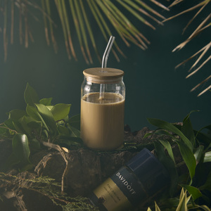 แก้วน้ำใสพร้อมฝาปิดและหลอดดูดน้ำแบบใช้ซ้ำได้ แก้วน้ำดีไซน์ทันสมัย อุปกรณ์บาร์ครัวทันสมัย จำหน่ายส่งจากโรงงาน - Product Image 4