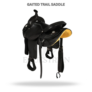 Gaited Trail Saddle Horse Riding Saddle Equestrian Equipment - Product Image 2