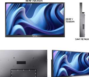 ทีวีกลางแจ้งที่ดีที่สุด ขนาด 55 นิ้ว 4K UHD ความสว่าง 1000 Nit กันน้ำสำหรับสภาพแสงแดดบางส่วน เหมาะสำหรับลานบ้าน - Product Image 4
