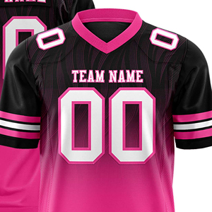 Customizable American Football Jersey Fashion Embroidery Unisex XL <b>Size</b> Printed Sublimation Techniques <b>Top</b>-Design Shirts Adults - Product Image 4