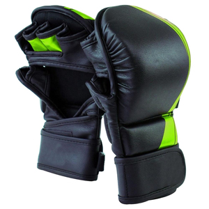 Gants de boxe professionnels en cuir synthétique de vachette pour l'entraînement et le sparring, vente en gros - Product Image 1