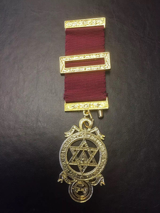 Joyería de Pecho Masónica de Primera Calidad, Hecha a Medida, para Compañeros del Capítulo del Arco Real, Insignia Masónica - Product Image 3