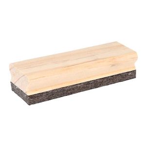 Exclusivo pincel de madera blanco y negro para pizarras educativas con un manejo cómodo y durabilidad - Product Image 2
