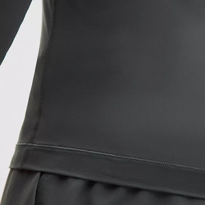 เสื้อรัดรูปแขนยาวสำหรับผู้ชาย คอสูง แห้งเร็ว ผลิตจากผ้าสแปนเด็กซ์/โพลีเอสเตอร์ ป้องกันแบคทีเรีย สำหรับโรงงาน - Product Image 5