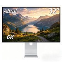 6K 10位显示器 高清晰度图像质量 LED显示屏 电脑 32 英寸平面显示器，适合设计师和编辑人员