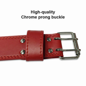 Manufacturer Professional 4-Inch Genuine Leather Adjustable Waterproof Power Lifting <b>Belt</b> Back Waist Support Fitness Safety - Product Image 1