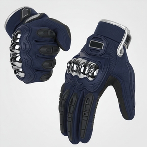 Gants de moto d'été respirants à écran tactile pour le ski et les sports, revêtement TPU, polyester, nylon, certifiés CE, imperméables et antidérapants - Product Image 1