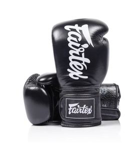 Gants de boxe en cuir faits main de qualité supérieure, pour Muay Thai et Kickboxing, avec absorption de l'humidité, doigts entièrement couverts, fermeture auto-agrippante et support de poignet. - Product Image 5