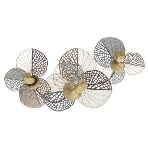 Modern Metal Wall Sculpture Circular Abstract Geometric Design Home Decor Living Room Art Multi-piece Package - Product Image 6