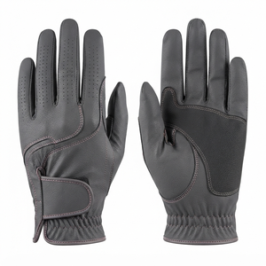 Gants d'équitation professionnels pour hommes et femmes, durables, antidérapants, avec une tenue confortable et sécurisée du poignet - Product Image 4