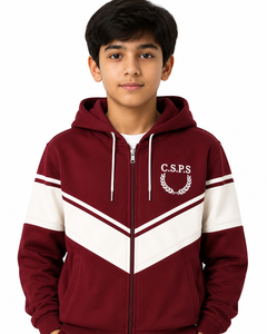 Conjunto deportivo para niños, chándal con capucha para niños, ropa deportiva infantil, conjunto coordinado para niños, chándal escolar, conjunto con sudadera con cremallera para niños, pantalones deportivos para niños - Product Image 4