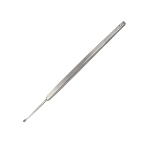 Curetas Dérmicas de un Solo Extremo, Cureta Buck Ear Recta y Afilada, Tamaño Personalizado, Acero Inoxidable, Instrumentos ORL Manuales Reutilizables para - Product Image 4