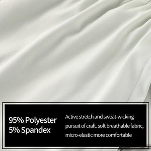 กางเกงขาสั้นออกกำลังกายผ้าแห้งเร็วสามสี พิมพ์ลายคำว่า "Workout" ด้านข้างผ่าเป็นสองชั้น สั่งทำได้สำหรับผู้ชาย ขายส่ง - Product Image 6