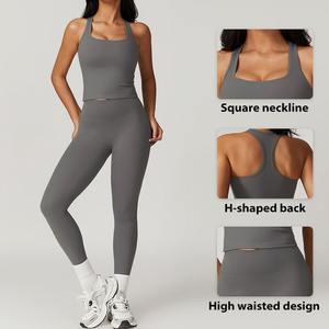Top deportivo sin espalda para gimnasio, sujetador deportivo personalizado, sexy, de nailon y spandex, para yoga, para mujeres, fitness - Product Image 6