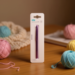 Uncinetto Ilan 7mm in Alluminio, Strumento per Lavoro a Maglia - Product Image 2