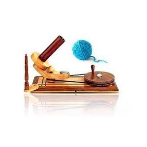 Luxury <b>Engraved</b> <b>Wood</b> Yarn Ball Winder Antique Style Hand Winder for Jumbo Cake Durable Knitting <b>Tool</b> for Home Business & Studios - Product Image 3