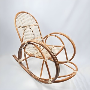 Cómoda silla mecedora reclinable para niños pequeños, muebles para sentarse, mejor precio, silla mecedora de ratán para niños - Product Image 6