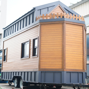 Casa Rodante de Madera Lista para Enviar, Cabaña Prefabricada Expandible con Baño, Cocina y 5 Años de Garantía para Exteriores - Product Image 5