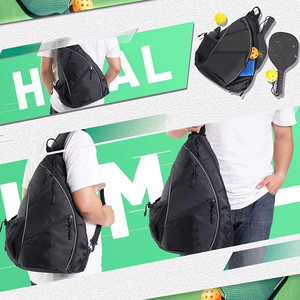 Bolsa de Transporte para Raqueta de Pickleball y Tenis, Ajustable, de Cuero PU, para Hombre y Mujer, Venta al Por Mayor OEM 2026, Directo de Fábrica - Product Image 5