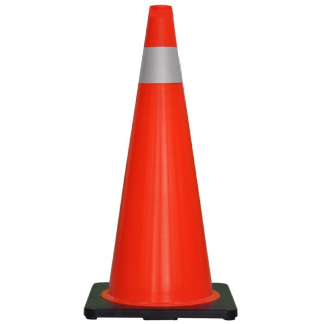 Taiwan 28" 30" 36" 40" Inch Flexible PVC Traffic Cone