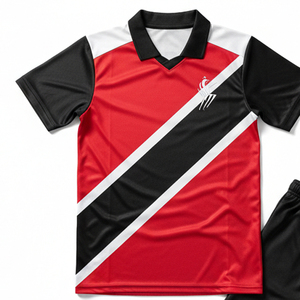 Tenue de cricket personnalisée par sublimation, technologie anti-humidité, vêtements de sport d'équipe, ensemble maillot et pantalon de cricket durables, vente en gros - Product Image 3