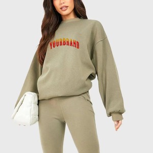 Sweat-shirts et hoodies décontractés pour femmes de haute qualité, vente en gros, couleur, taille, style, logo personnalisés, ODM - Product Image 6