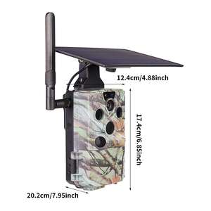 Cámara de Seguimiento Solar 4G CMOS de Última Generación, Gran Angular de 120°, Visión Nocturna en Color, 7800 mAh, Video 2.7K, Detección de Movimiento PIR con Activación en 0.3s, IP66 - Product Image 6