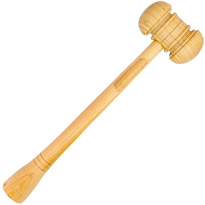 Martillo de madera de doble cara/Martillo para conos de béisbol/Martillo para pelotas duras 3 en 1 para el cuidado de bates de críquet de Naqqash Sports - Product Image 2