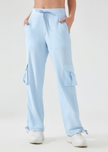 Nouveautés Automne – Pantalon Cargo Décontracté Taille Haute à Séchage Rapide pour Femme, en Toile 100% Coton, Idéal pour le Sport, la Course et la Randonnée - Product Image 5