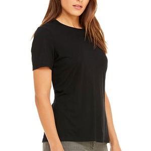 Conjunto de Camiseta y Pantalones Cortos de Algodón Acanalado Personalizado para Mujer |   Conjunto Casual de Verano para Descansar en Casa - Product Image 3