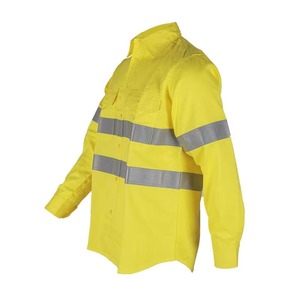 Wholesale Full Sleeve <b>Shirt</b> <b>Flame</b> Retardant Reflective Hi Vis Long Sleeve Work Wear <b>Shirt</b> - Product Image 6