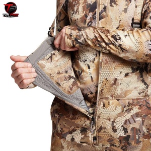 Salopette de pêche et de chasse en néoprène camouflage pour homme, avec fermeture éclair centrale intégrale et passants de cheville intégrés - Product Image 6