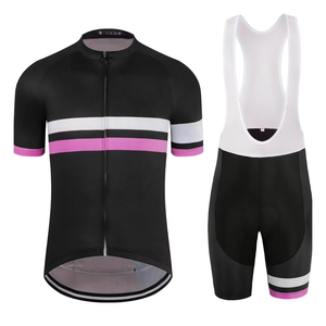 Custom Breathable Short Sleeve Cycling Jersey Kit Quick Dry Moisture Wicking Four-Way Stretch 220g Spandex/Polyester <b>Road</b> Set - Product Image 4