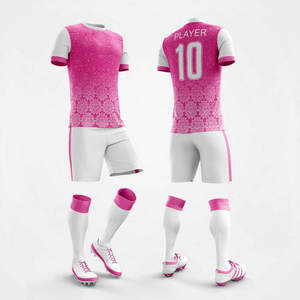 ชุดยูนิฟอร์มฟุตบอลผู้ชายสีดำส้มแบบกำหนดเอง พิมพ์ลายนูน/แบบรีดร้อน/แบบสกรีน ผ้าโพลีเอสเตอร์น้ำหนักเบา สำหรับทีม - Product Image 6