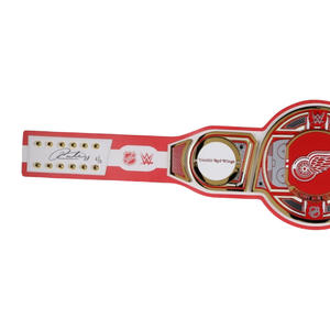Custom Detroit Red Wings Championship Belt Limited Edition NHL Tribute Belt High Quality Sports Memorabilia Collector's Gifts - Product Image 4