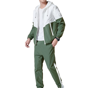 Conjunto de Chaqueta Cortavientos Personalizada, Traje Deportivo de Nailon con Cierre, Traje Deportivo de Dos Piezas de Poliéster para Hombre y Mujer, Calidad Premium 2026 - Product Image 3
