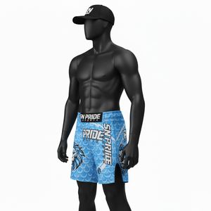 Pantalones Cortos Deportivos de MMA y Karate, Color y Talla Personalizables, Secado Rápido, Transpirables, Ecológicos, Ligeros, Duraderos, Unisex, para Entrenamiento - Product Image 1