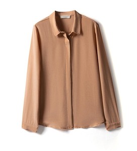 Blusa Elegante de Punto con Estampado Sólido para Mujer, Corte Regular, Manga Larga, Estilo Vintage para Primavera/Verano - Product Image 6