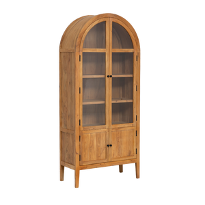 Vandana Maxima Grand 4-Door Acacia Wood Display Cabinet - Product Image 2