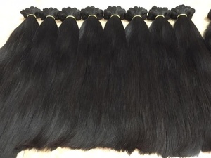 Extensiones de cabello humano Remy, productos de exportación de Vietnam, trama de cabello rizado, Color virgen, cutícula alineada - Product Image 6